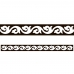 Кованая виньетка растительная рамка 1240х95х3 - 2 - изображение